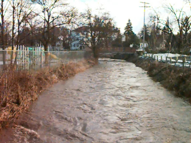 More high water near Sixth Street