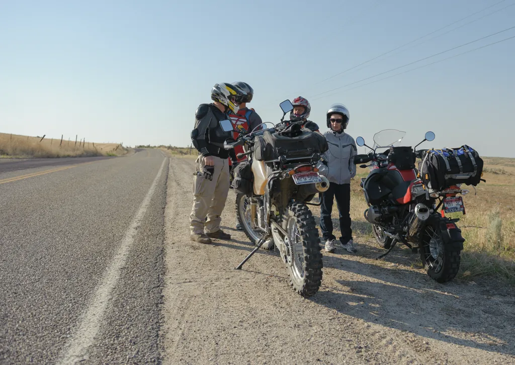 Stopped along Black’s Creek Road