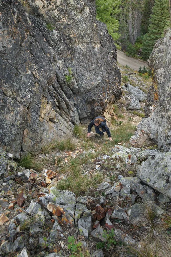 Scrambling up