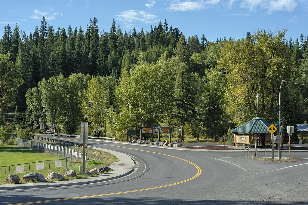 Entering Pierce