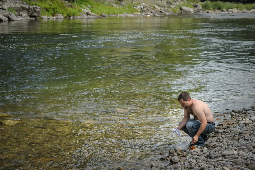 River bath