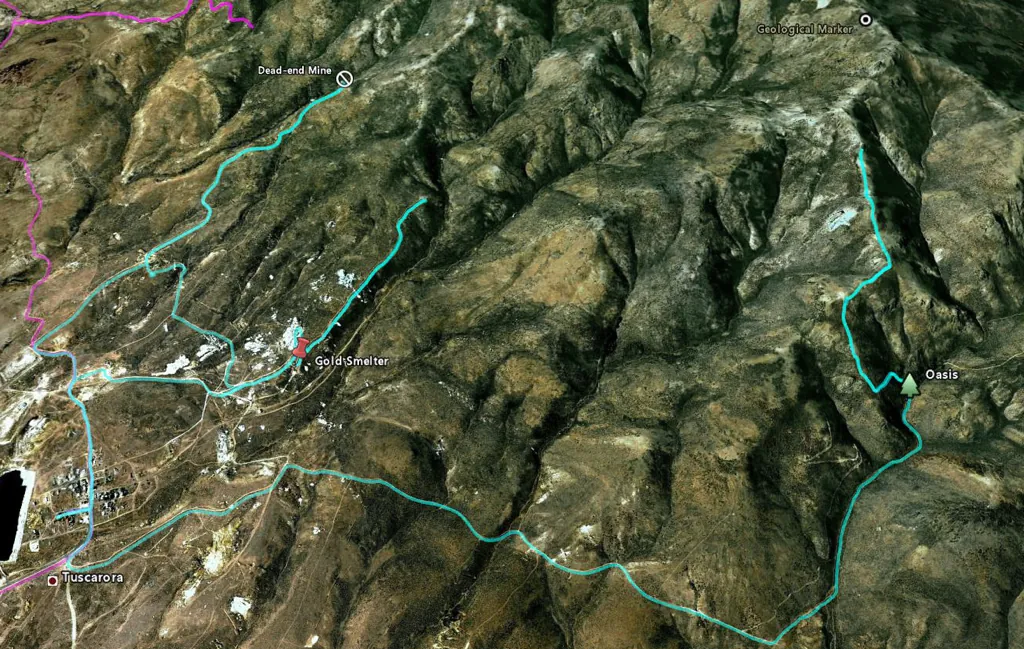 Hill route