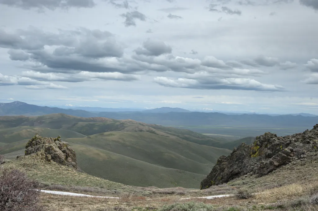 Looking back toward Tuscarora