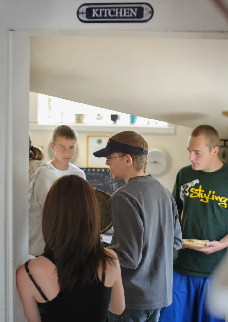 Breakfast line