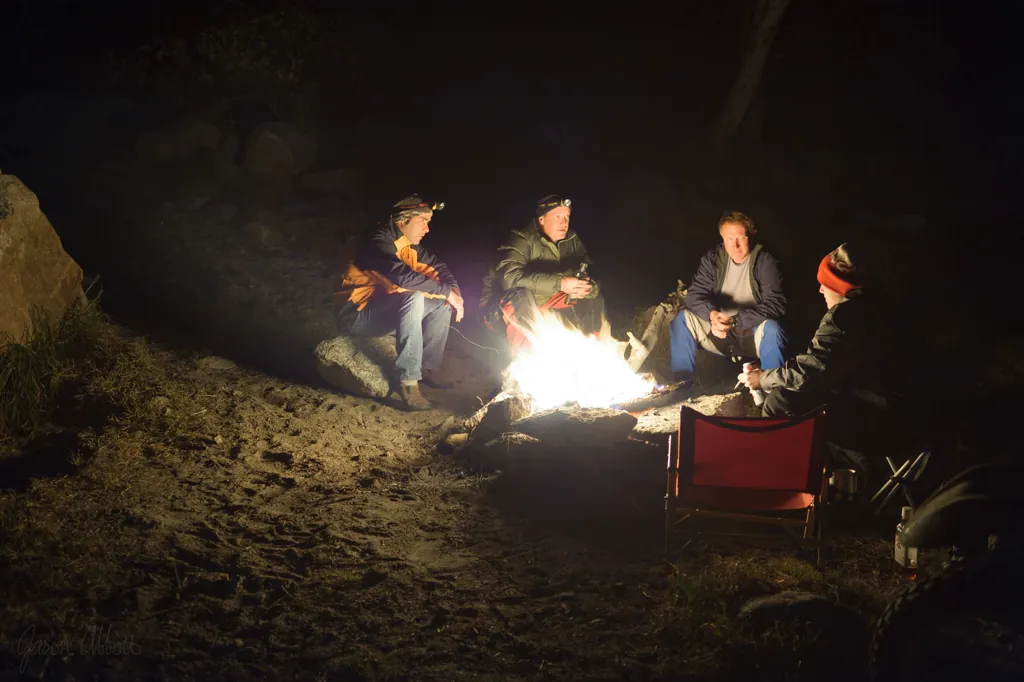 Stories around the fire