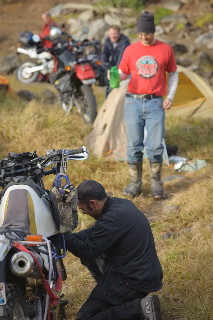 Check-up before the ride home