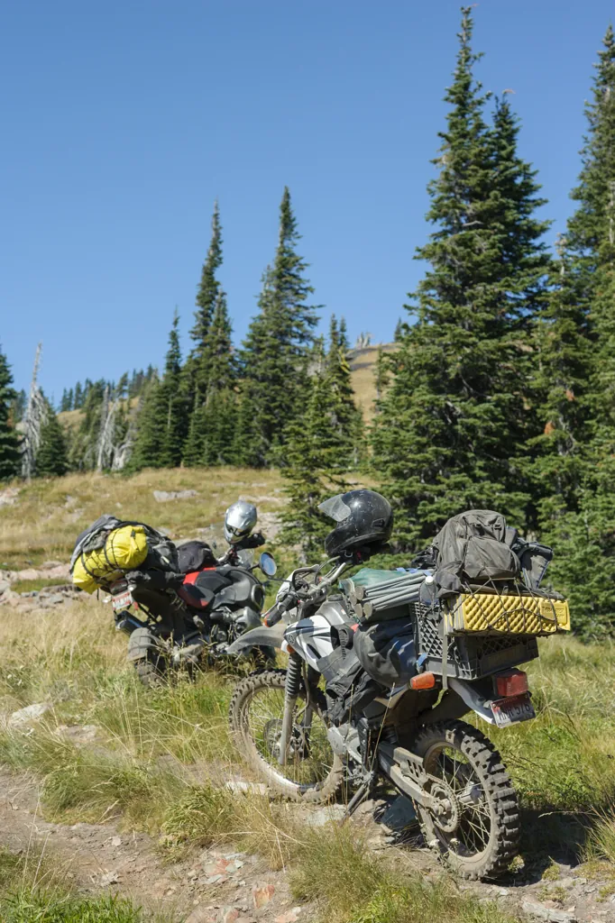 Just below Latour Peak