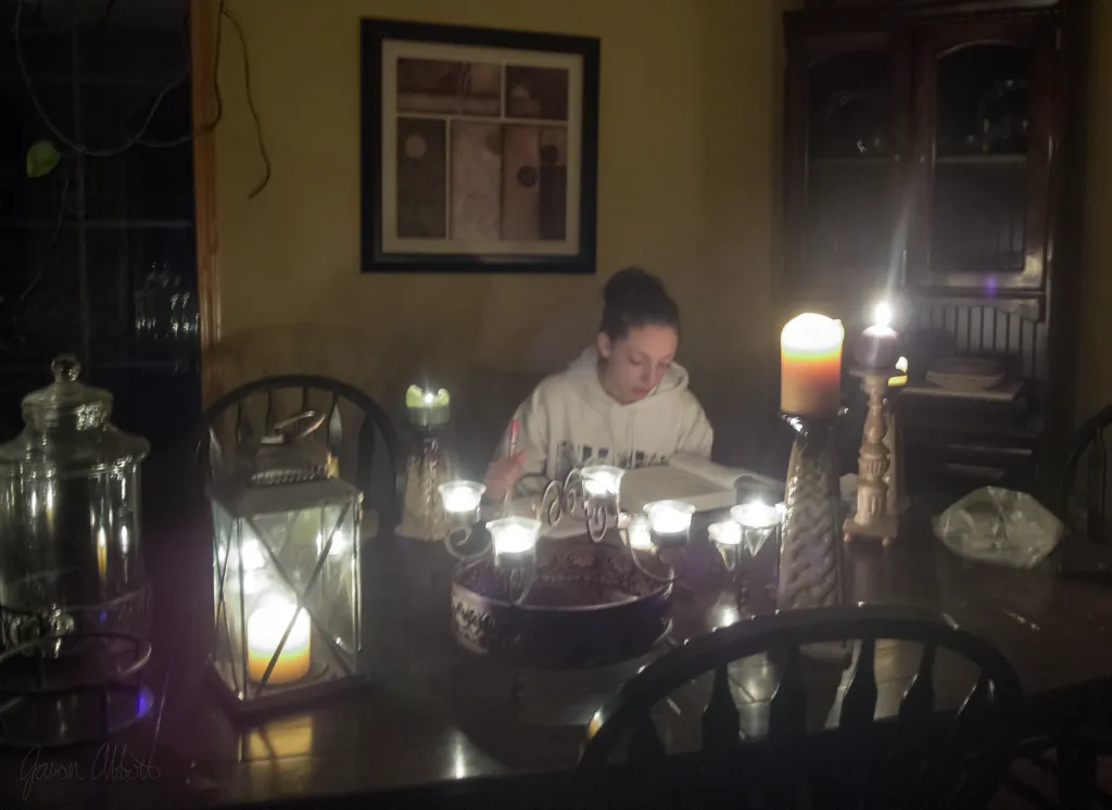 Studying in the dark
