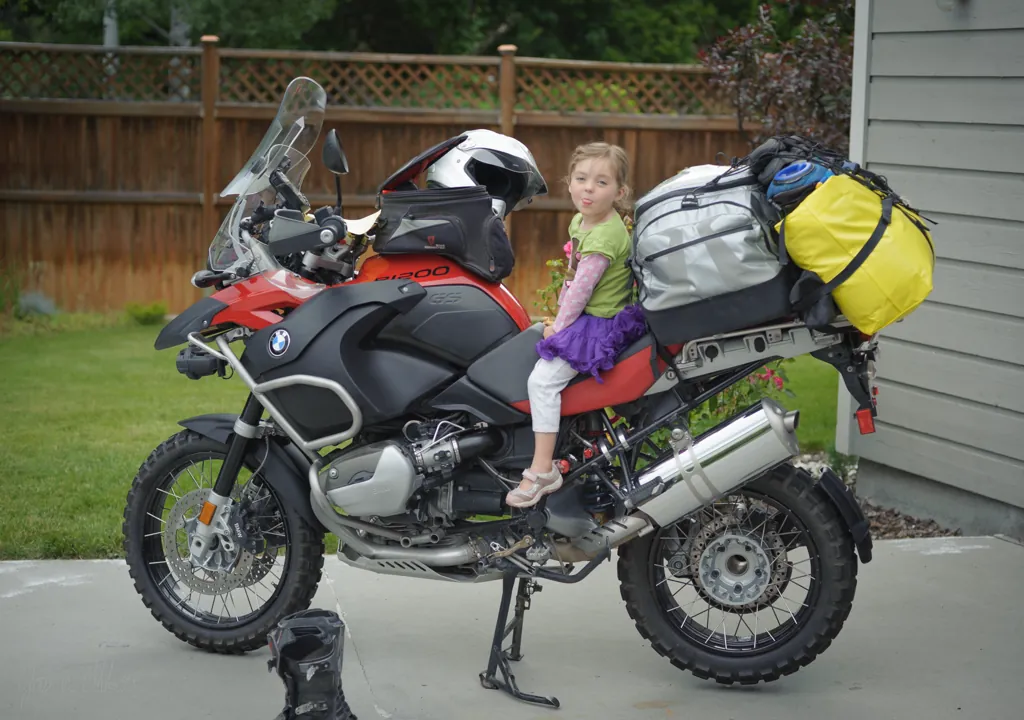 She's ready to ride