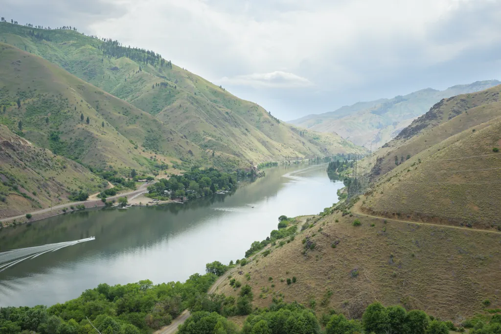 On the side of Hells Canyon