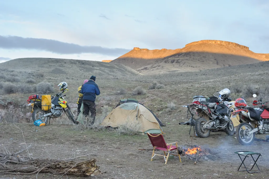 Morning breaks into Bruneau