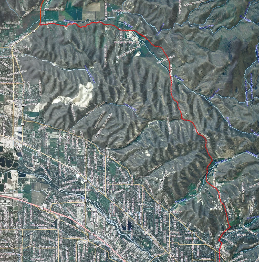 The scenic route