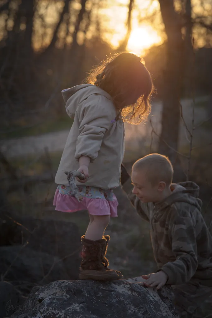 Fun with sticks and stones