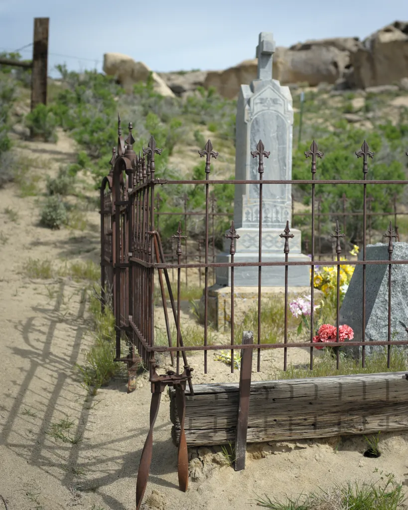 Iron fence