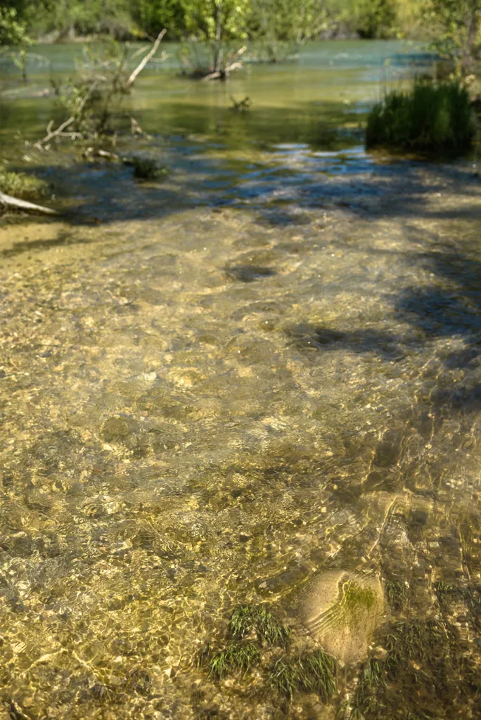 Ripples instead of rocks