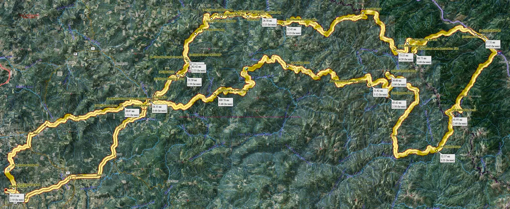 No crazy trails this year