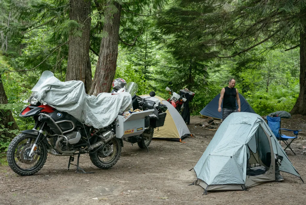 First campsite