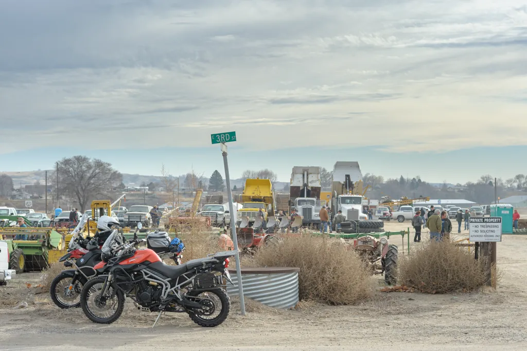 Local tractor show