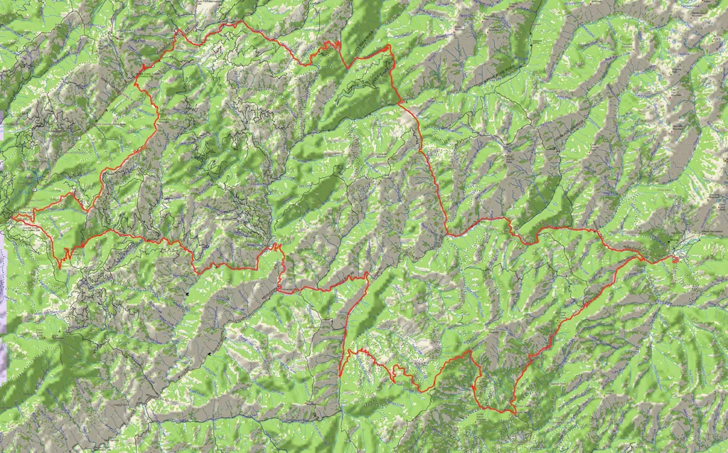 The route