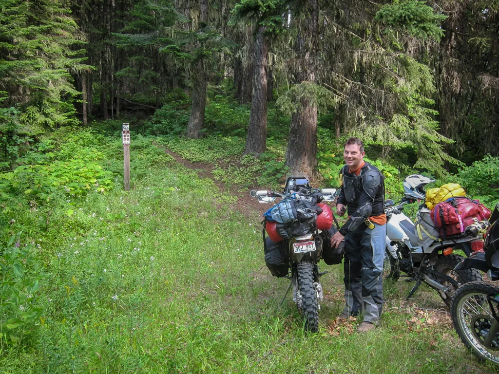 Larche Butte trailhead*