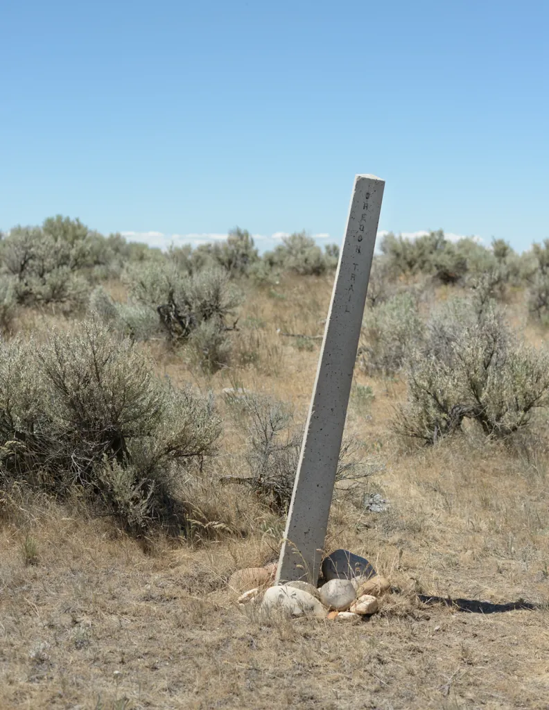 Oregon Trail marker