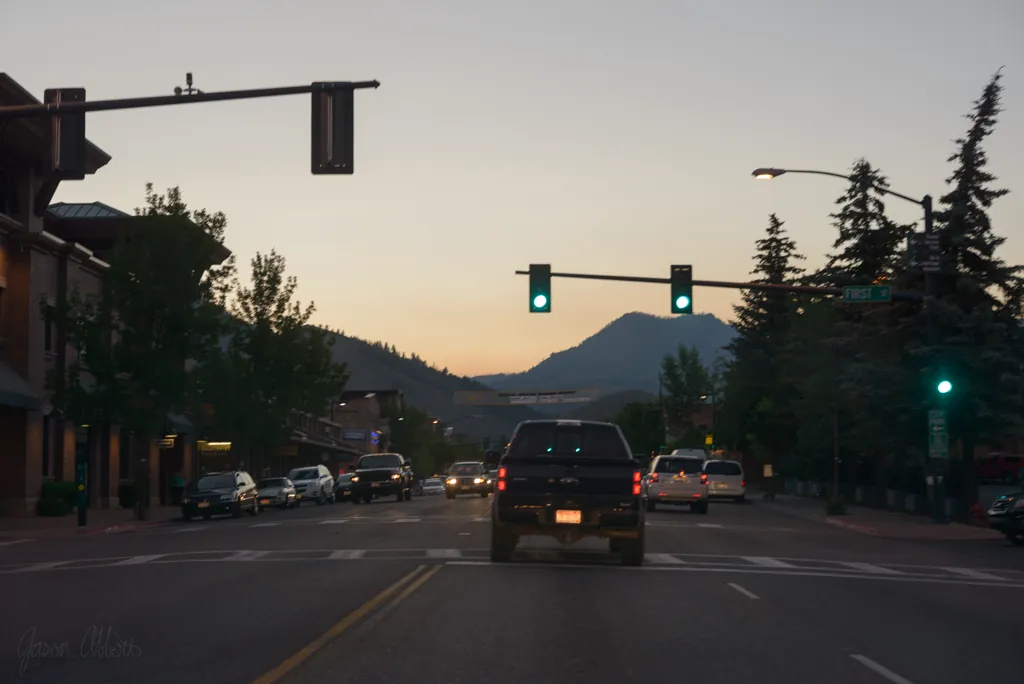 Nearly Dark in Ketchum
