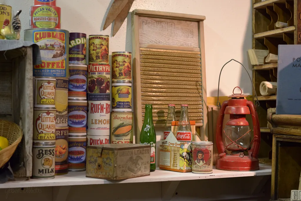 Old cans and bottles
