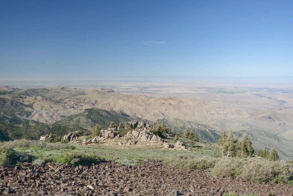 North across the Snake River Plain