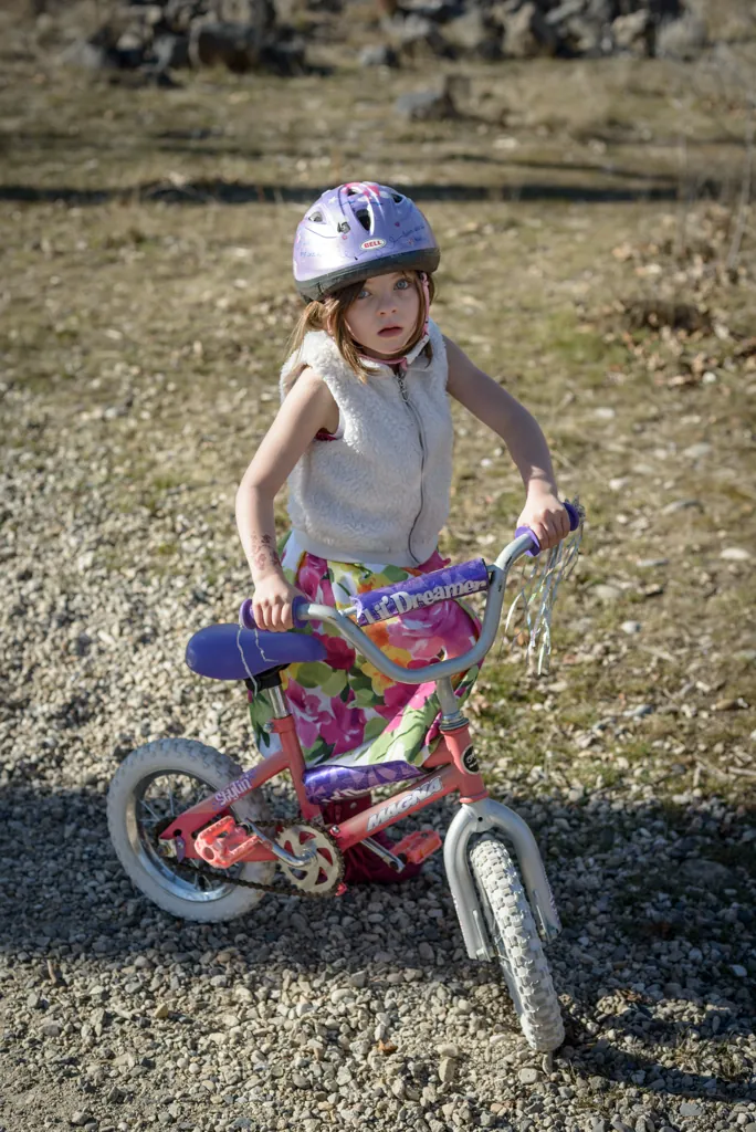 Deep gravel is tricky