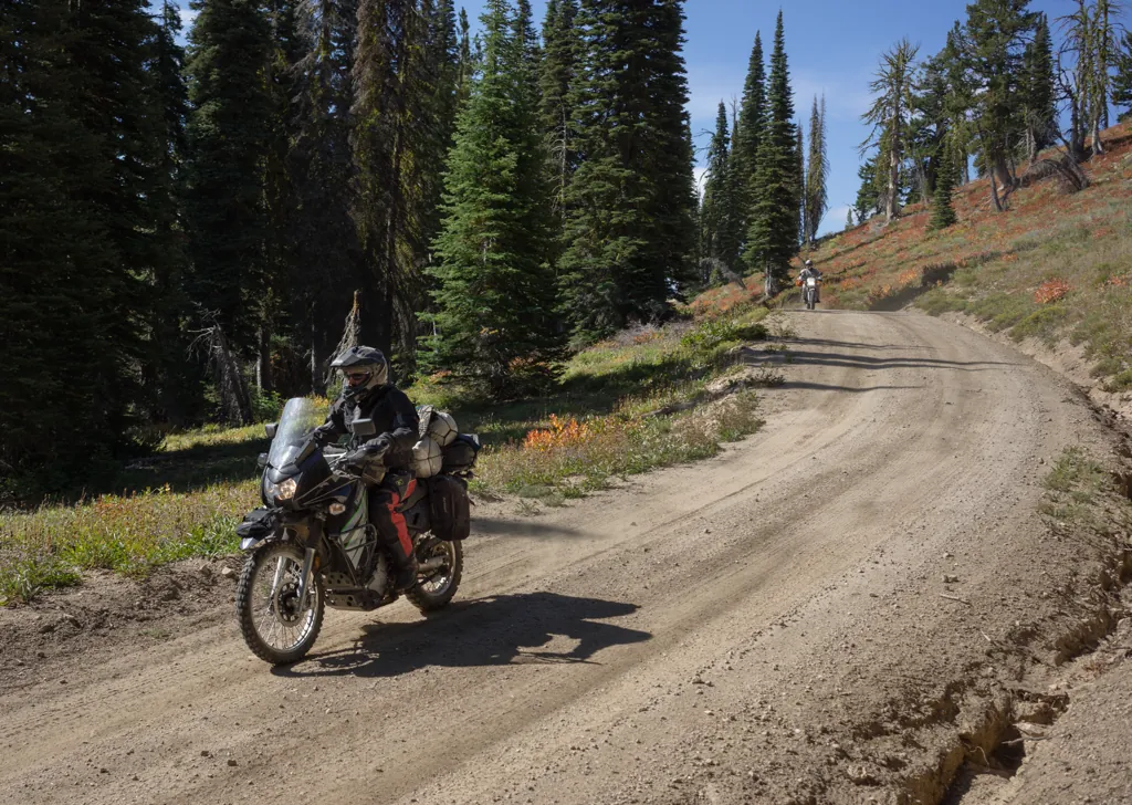 Down the mountain