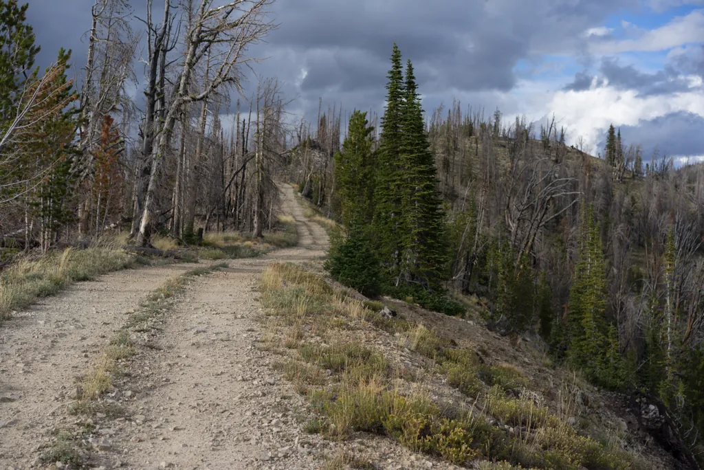 Ahead to Pinyon Peak