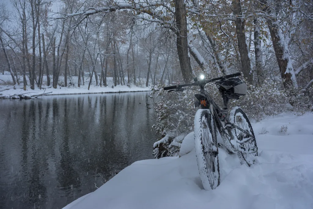 Snow at the end of day two