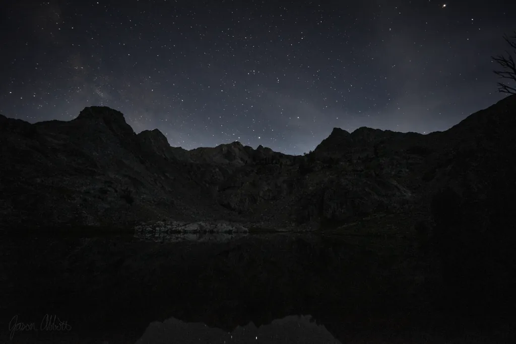 Stars above the basin