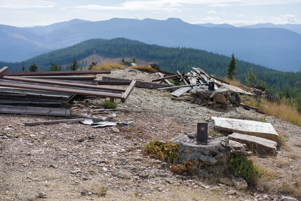 Huckleberry Lookout remains