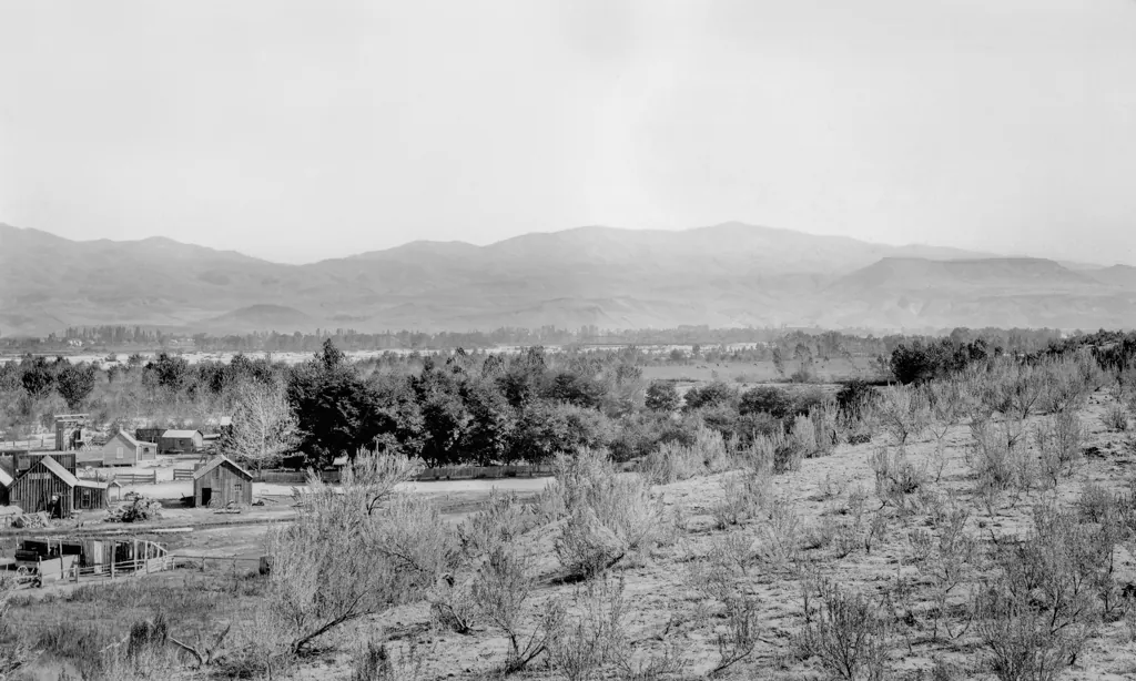 Above present-day Kathryn Albertson Park*