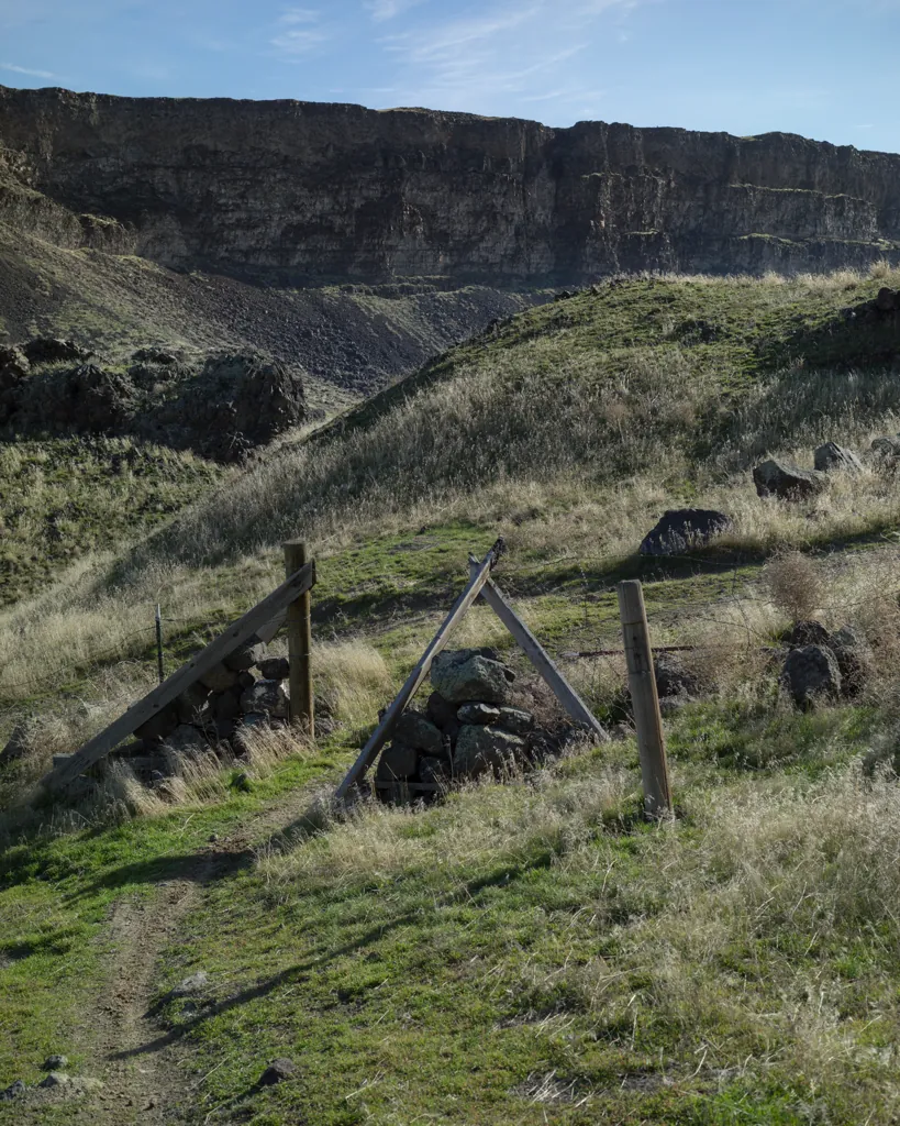 Path narrows