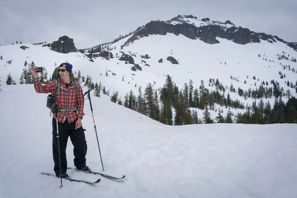 Man on a mountain