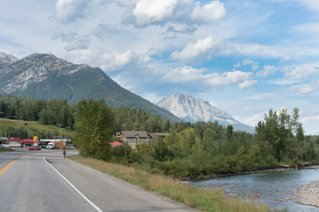 Entering Fernie